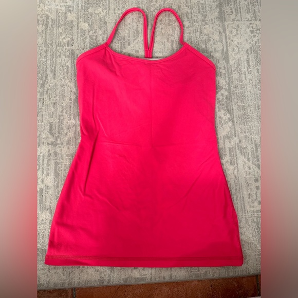 Lululemon Hot pink tank Size 6 - Picture 2 of 3